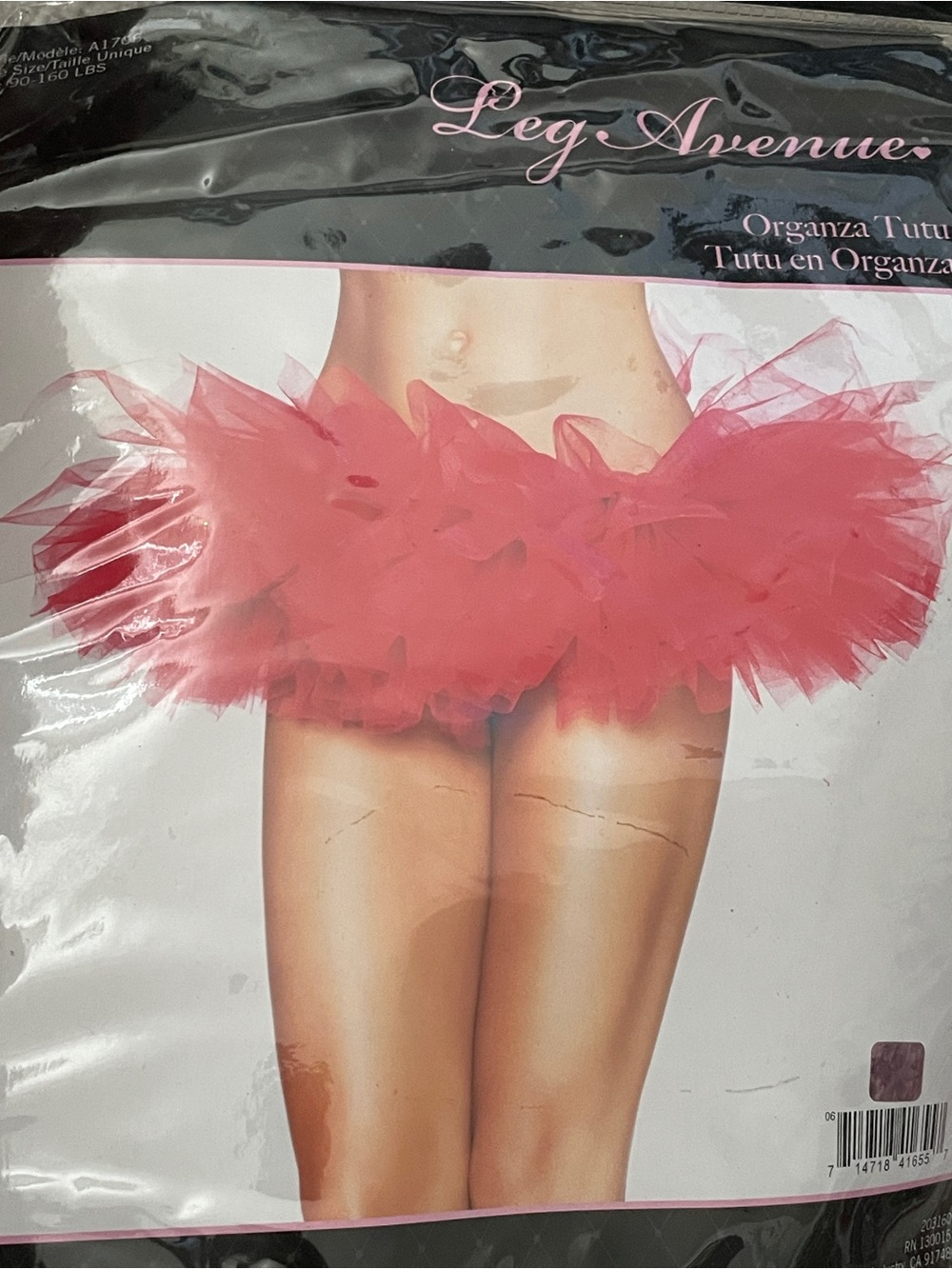 Red Organza Tutu